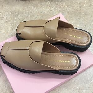 INTENTIONALLY BLANK Tan Mules